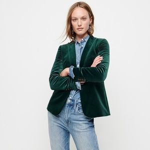 J. Crew Parke Blazer in Velvet